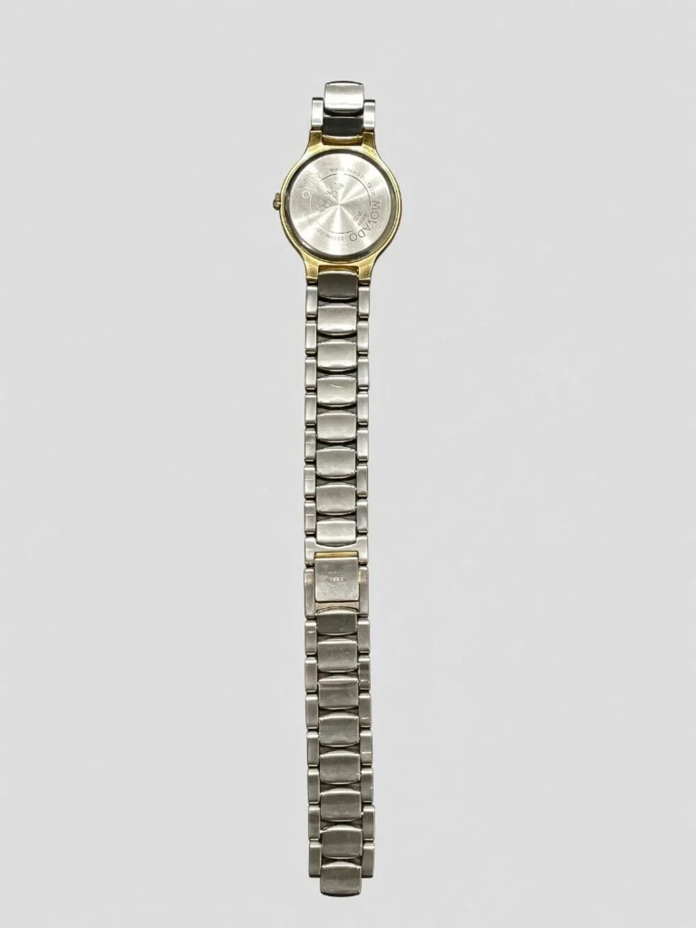 Movado Palio Ladies Two-Tone Watch 81.97.863H Cream Dial Date Swiss Quartz Box